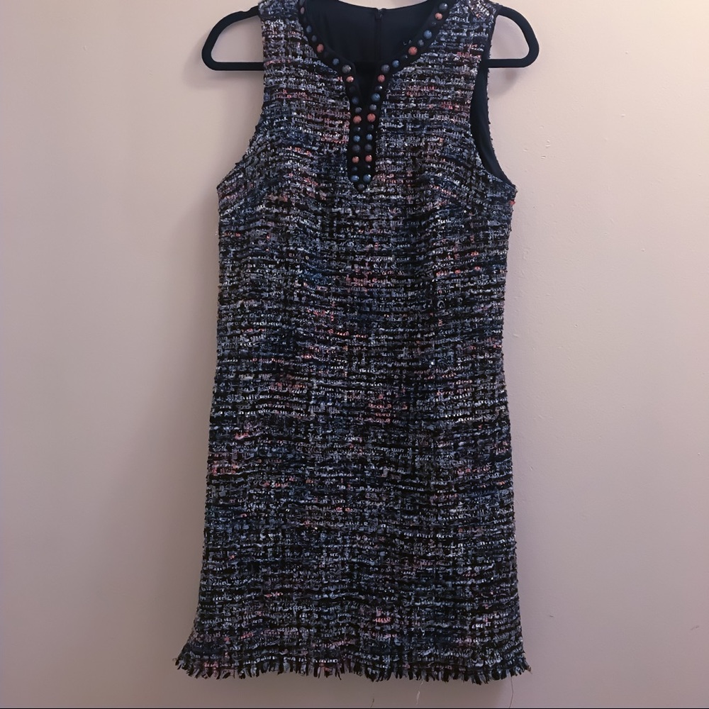 Laundry by Shelli Segal Tweed Dress